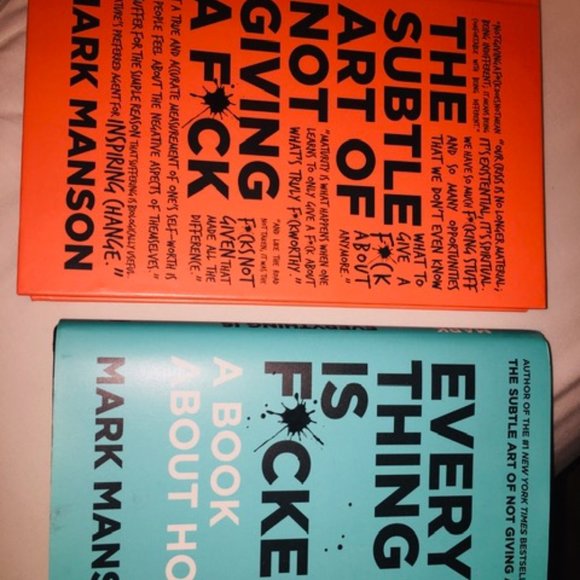 BOOKS- MARK MANSON
